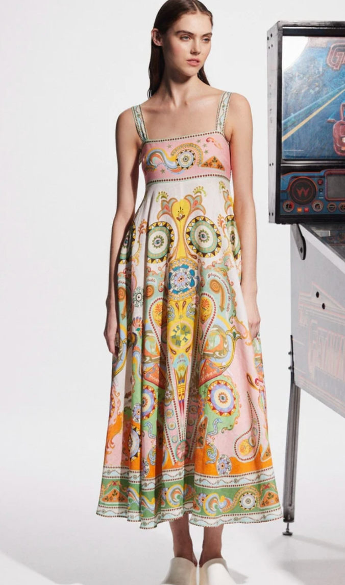 Alemais Pinball Sundress