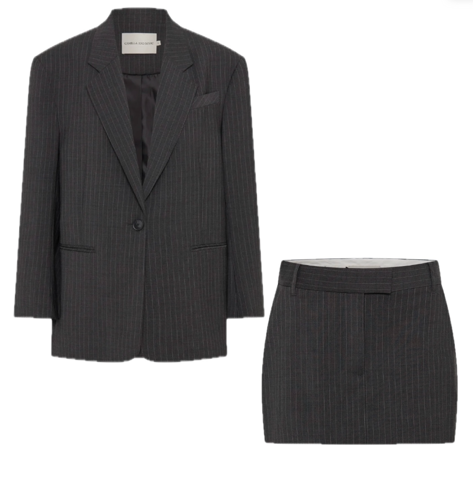 Camilla and marc Brancusi Blazer & Mini Skirt set